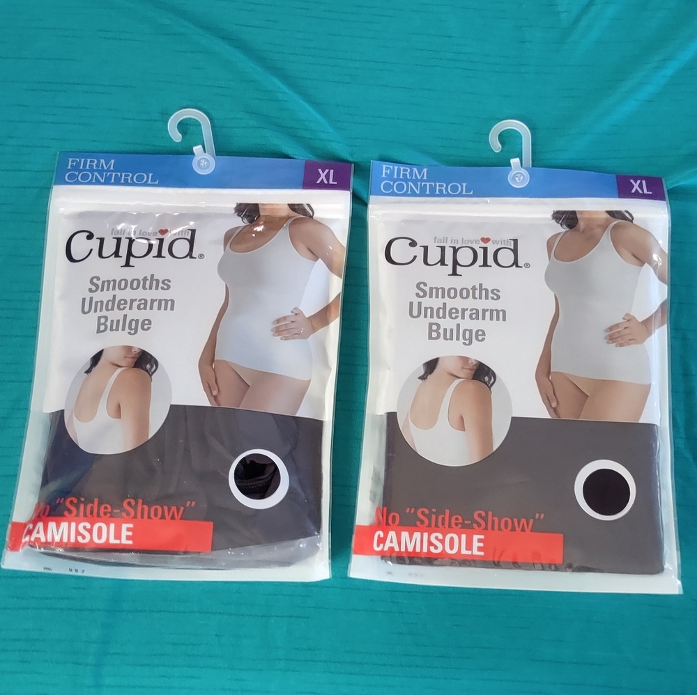 Cupid Women's Firm Control Underarm Smoothing Shaping Camisole Shapewear